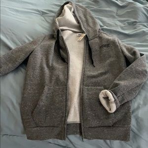 Grey PINK hoodie